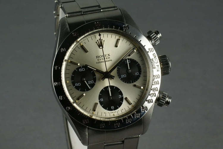 Rolex Daytona Ref 6265 Silver Sigma Dial