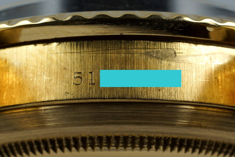 1978 YG Rolex Submariner 1680 Tropical Dial