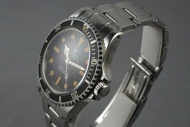 1967 Rolex Submariner 5512 Box and Papers with 5513 Dial