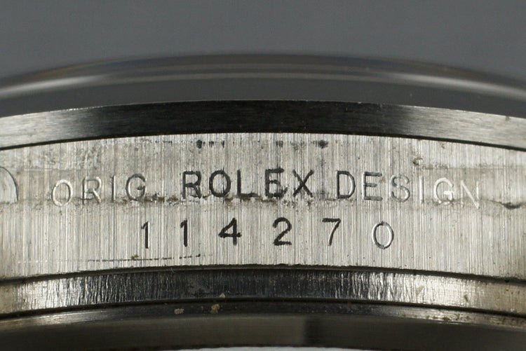2002 Rolex Explorer 114270