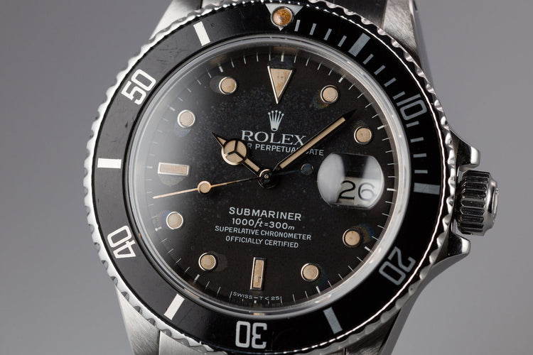 1985 Rolex Submariner 16800