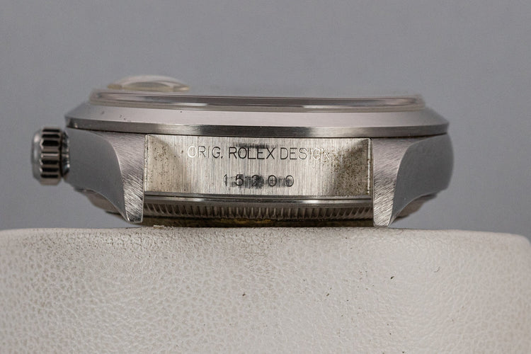 1997 Rolex Date 15200 Black Dial
