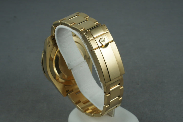 2006 Rolex GMT 18K Dial 116748 with factory Gem “Patriot” Bezel