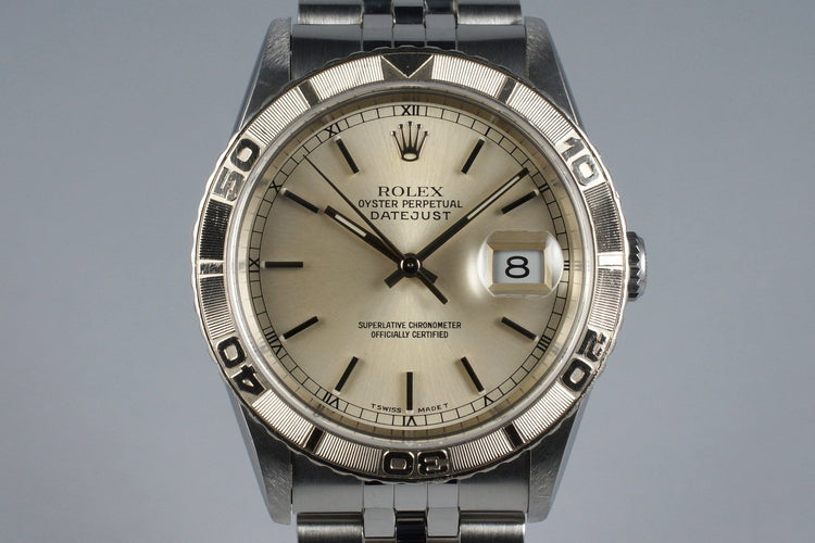 1997 Rolex DateJust 16264 Thunderbird with Box and Papers