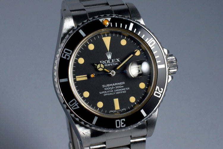 1981 Rolex Submariner 16800