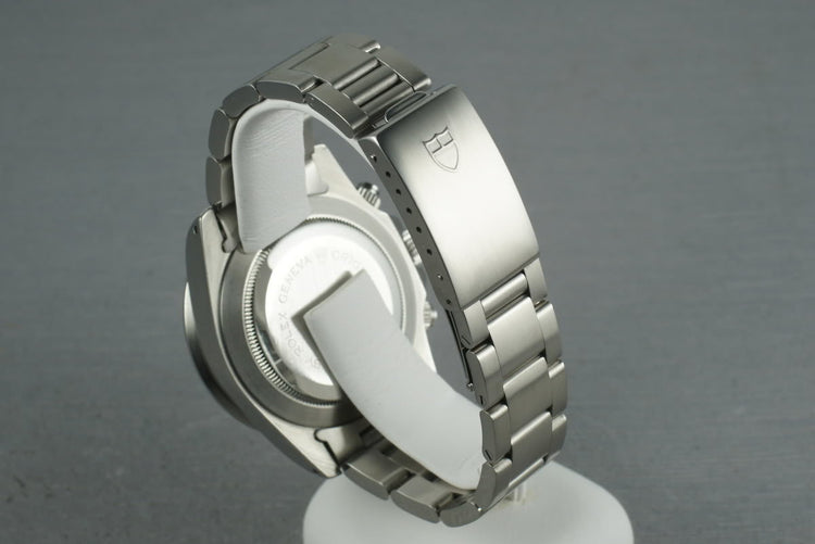 Tudor Chronograph Big Block 79180 With Silver Dial