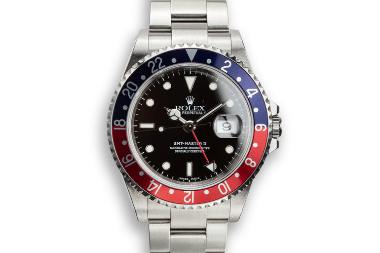 2002 Rolex GMT-Master II 16710 "Pepsi"
