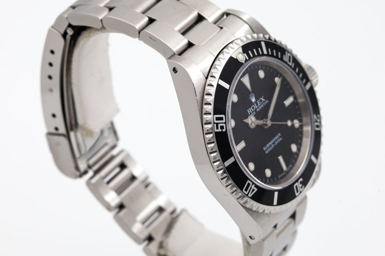 2005 Rolex Submariner 14060M with Box and Papers