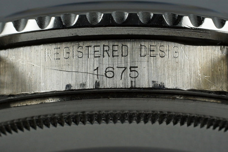 1971 Rolex GMT 1675 with Japanese RSC Papers