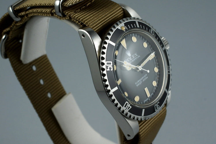 1983 Rolex Submariner 5513 Spider Dial