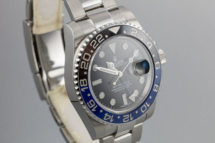 2018 Rolex GMT-Master II 116710BLNR "Batman" with Box and Papers