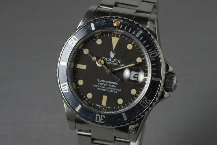 1982 Rolex Submariner 16800