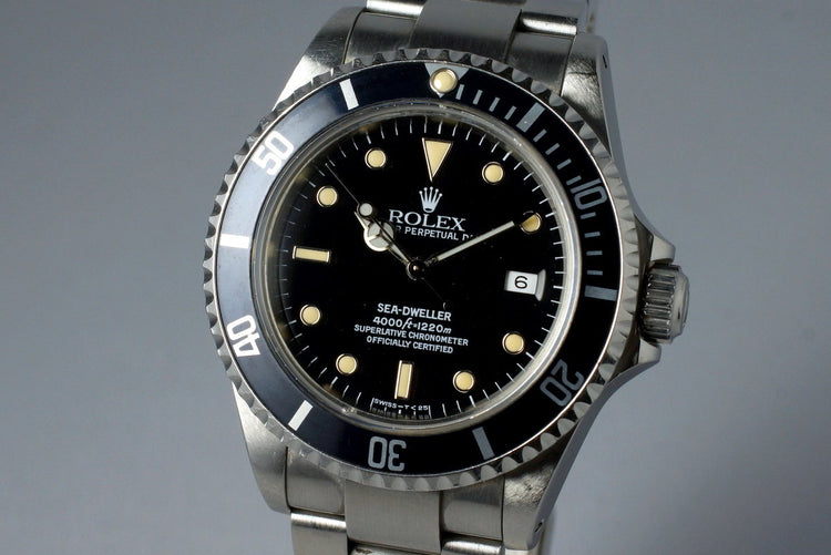 1991 Rolex Sea Dweller 16600