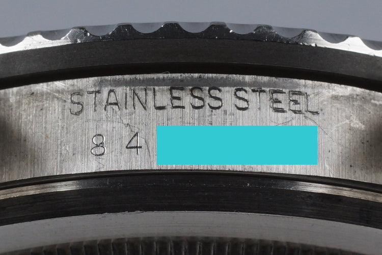 1984 Rolex Submariner 5513 Spider Dial with Box and Papers