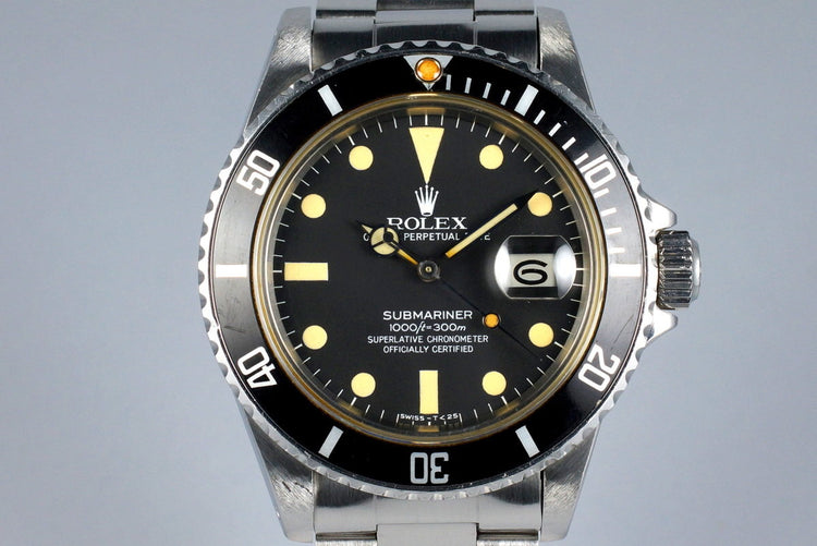 1981 Rolex Submariner 16800
