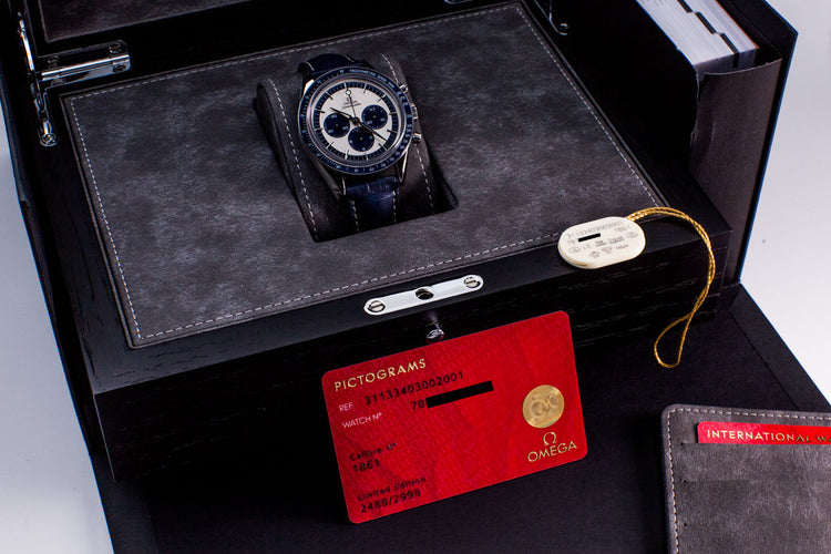 2017 Omega Speedmaster 311.33.40.30.02.001 Limited Moonwatch Chronograph with Box and Papers
