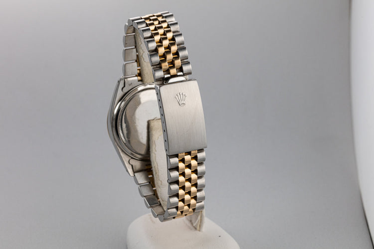 1987 Rolex Two-Tone DateJust 16013 Black Dial