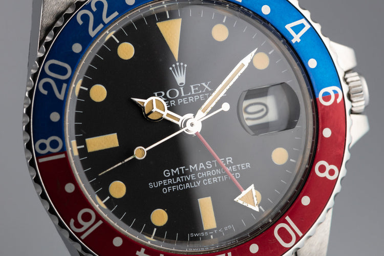 1983 Rolex GMT-Master 16750 "Pepsi"