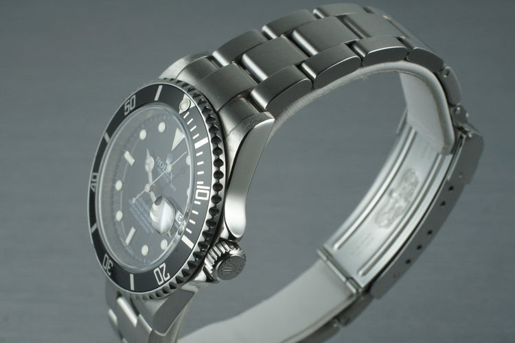 2007 Rolex Submariner 16610