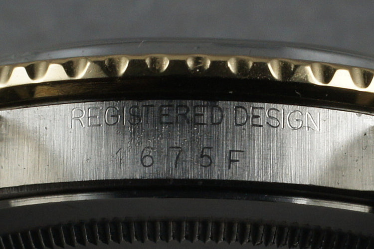 1978 Rolex Mens 1675F GMT with Box and French Papers