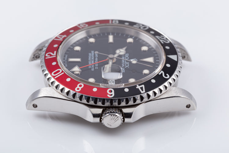 1995 Rolex GMT Master II 16710 "Coke" Bezel with Caseback Sticker