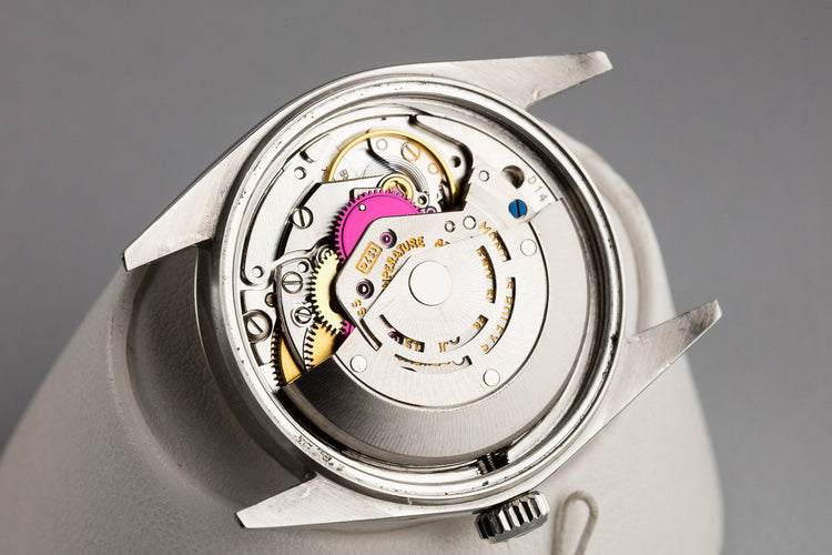 1973 Rolex DateJust 1601 No Lume Silver Dial with Box and Papers