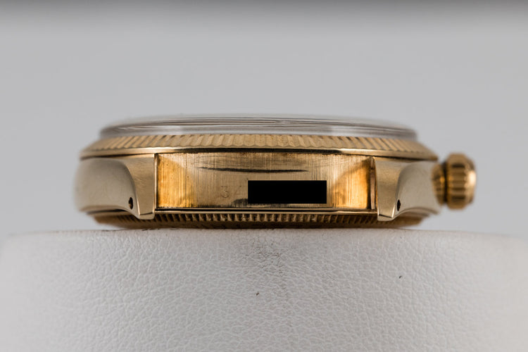 1972 Rolex Oyster Perpetual 1005 Silver Mosaic Dial with Box and Papers