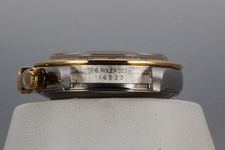 1999 Rolex Two-Tone Daytona 16523 Grey Dial with Box