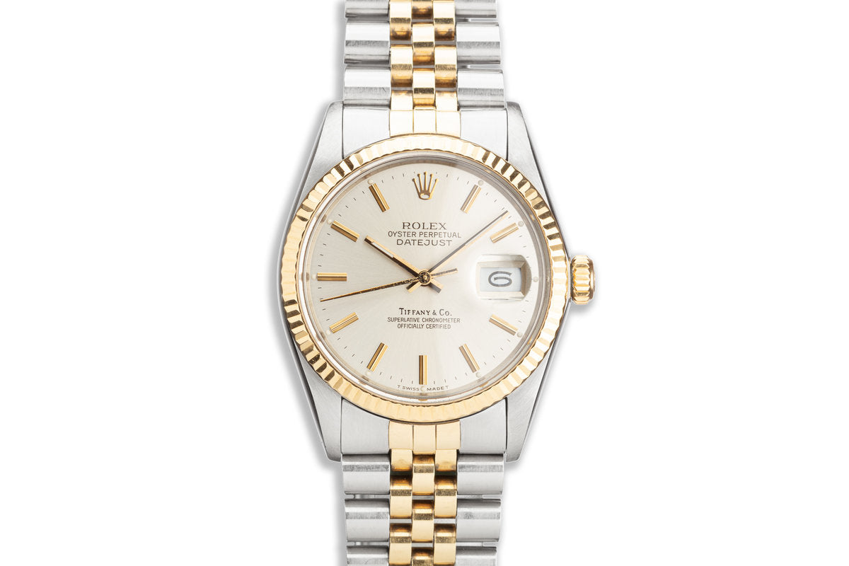 HQ Milton - 1987 Vintage Rolex Datejust 16013 with Tiffany Dial
