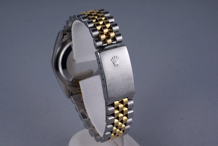 2000 Rolex Two Tone DateJust 16233 Tapestry Dial with Box and Papers