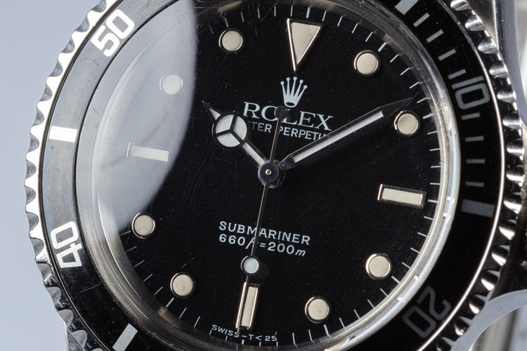 1988 Rolex Submariner 5513 Glossy Dial