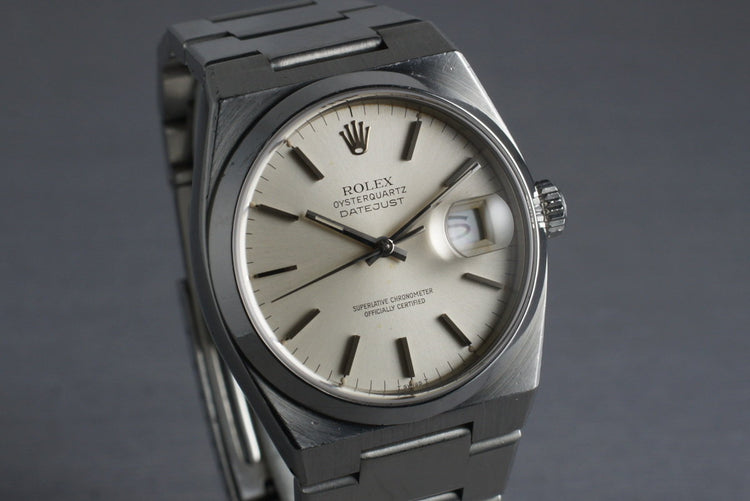 1982 Rolex OysterQuartz Datejust 17000