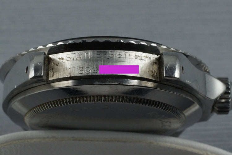 1963 Tudor Submariner 7928 PCG Gilt Chapter Ring Dial