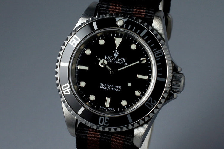 2001 Rolex Submariner 14060M