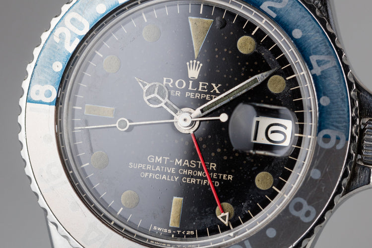 1966 Rolex GMT-Master 1675 with Spotted Gilt Dial
