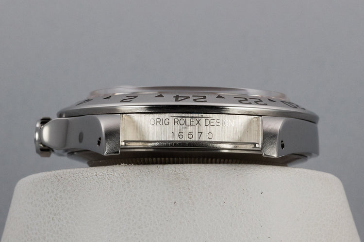 1994 Rolex Explorer II 16570 Black Dial