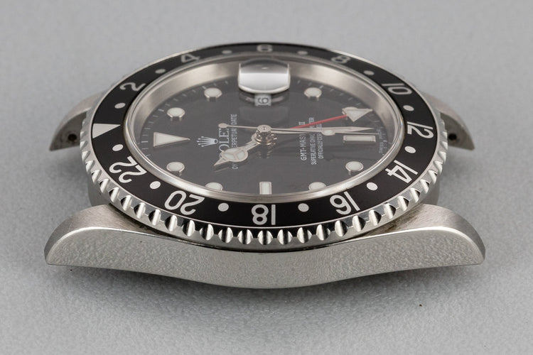 2003 Rolex GMT-Master II 16710 Black Bezel with Box and Papers