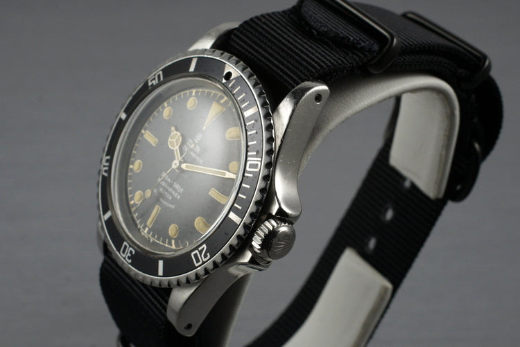 1965 Tudor Submariner 7928 Gilt Chapter Ring Dial