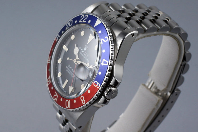 1988 Rolex GMT 16750 with Box and Papers