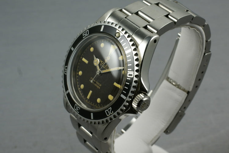 Rolex Submariner 5512 PCG with Chapter Ring Tropical Dial
