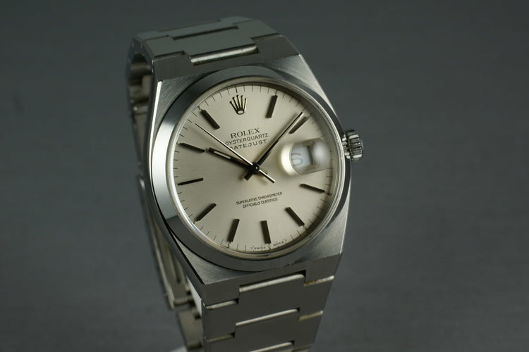Rolex Oysterquartz Steel 17000 Unpolished