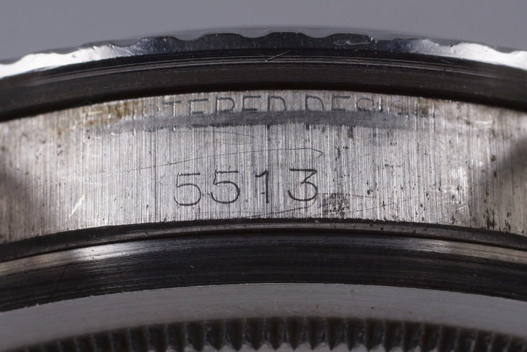 1968 Rolex Submariner 5513 Meters First