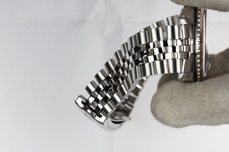 1965 Rolex GMT-Master 1675 Gilt Dial "Pepsi" on Oval Link Jubilee Bracelet