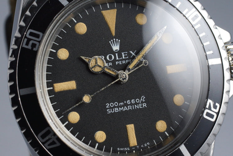 1967 Rolex Submariner 5513 Meters First