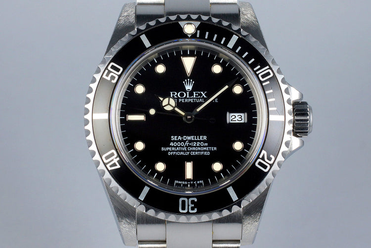 1998 Rolex Sea Dweller 16600