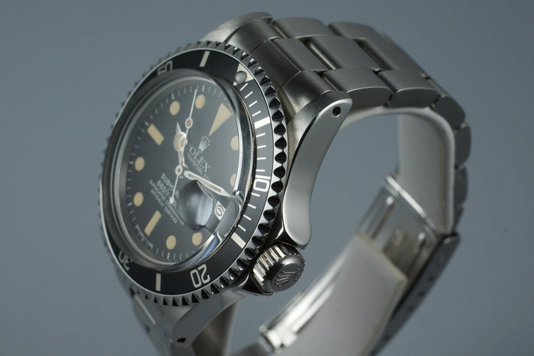 1973 Rolex Submariner 1680 with Japanese Rolex Service Papers