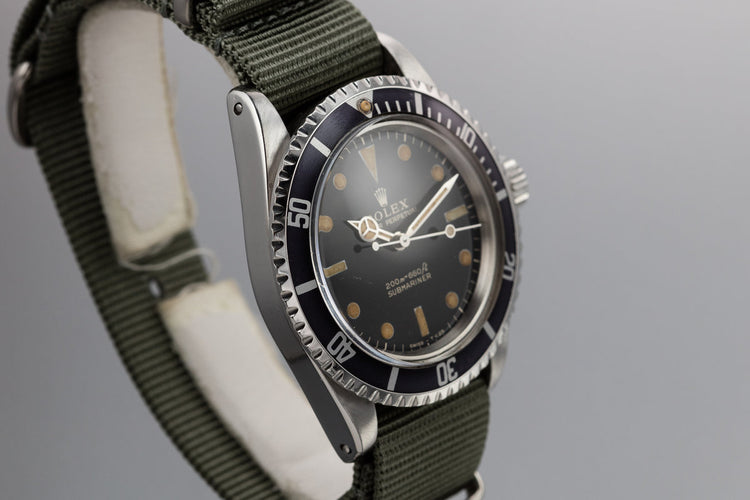 1964 Rolex Submariner 5513 with Meters first Gilt Dial