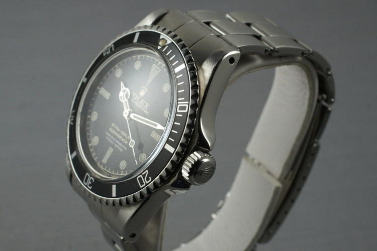 1962 Rolex Submariner 5512 PCG with Gilt 4 Line Chapter Ring Dial