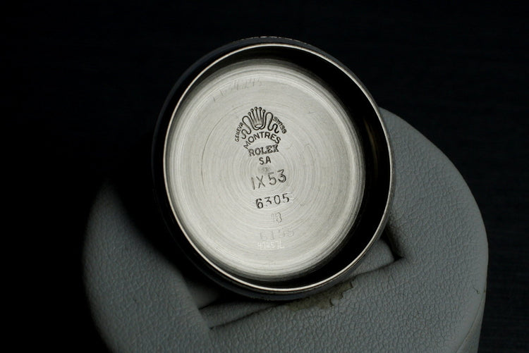 1953 Rolex Two Tone Datejust 6155 with Red Datejust Dial