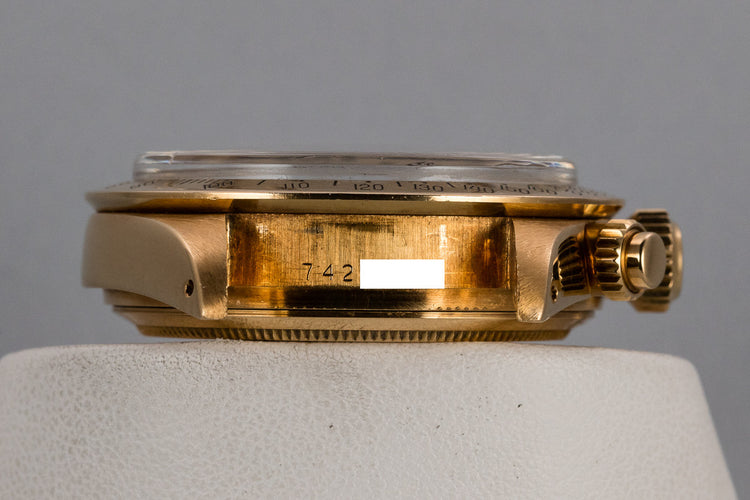 1983 Rolex 18K YG Daytona 6265 with Black Dial